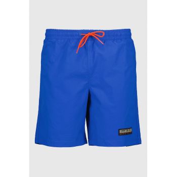 Pantaloni scurti de baie cu aplicate logo V-Iaato