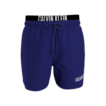 Pantaloni scurti de baie cu banda logo in talie