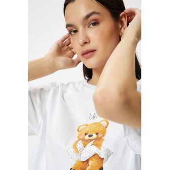 Tricou de bumbac cu imprimeu