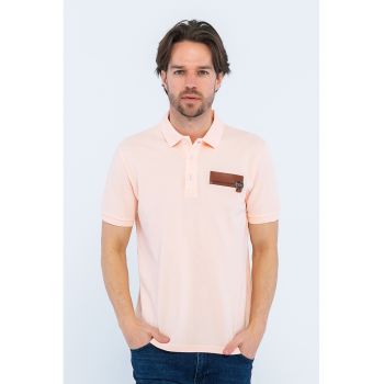 Tricou polo cu aplicatie logo