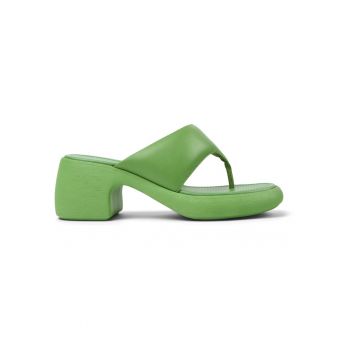 Papuci flip-flop de piele Thelma