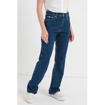 Blugi cu croiala bootcut si talie medie Authentic