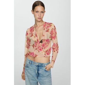 Bluza cu imprimeu floral