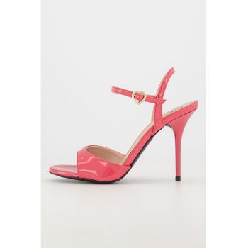 Sandale stiletto de piele