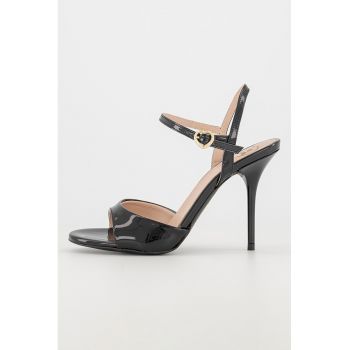 Sandale stiletto de piele