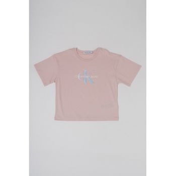 Tricou de bumbac cu imprimeu logo Serenity