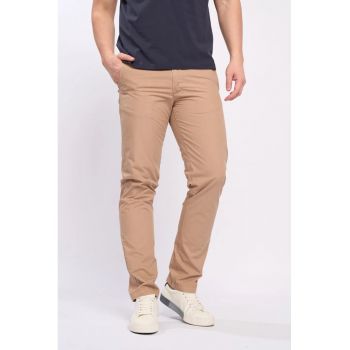 Pantaloni chino cu buzunare oblice