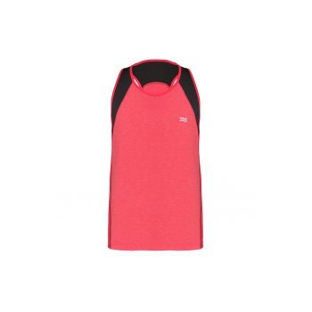 Top cu model colorblock pentru alergare Racer