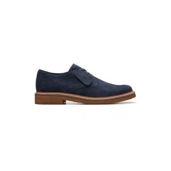 Pantofi derby de piele intoarsa