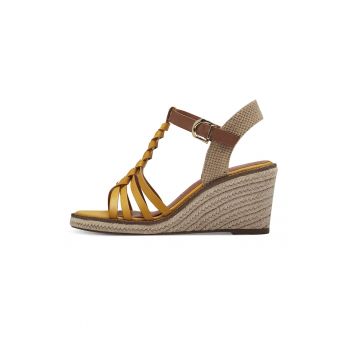 Sandale-espadrile wedge