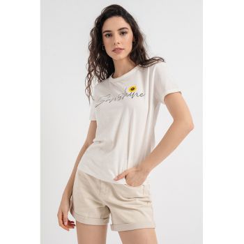 Tricou regular fit de bumbac