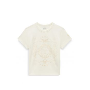 Tricou de bumbac cu imprimeu Sol Shine