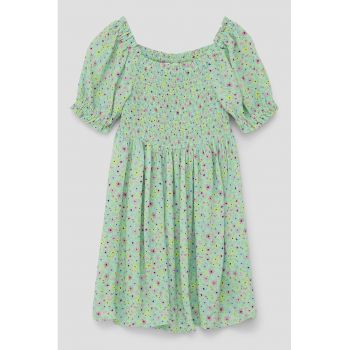 Rochie baby-doll cu imprimeu floral