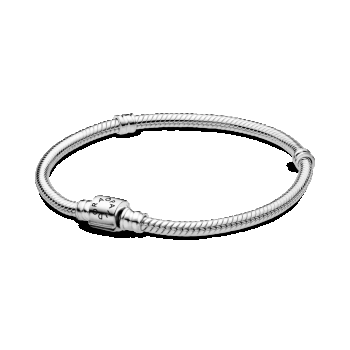 Brățară Pandora Moments din argint 925 cu lanț clasic cu sistem de închidere cilindric ieftina