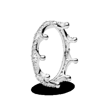 Inel Coroană fermecată din argint 925, Pandora