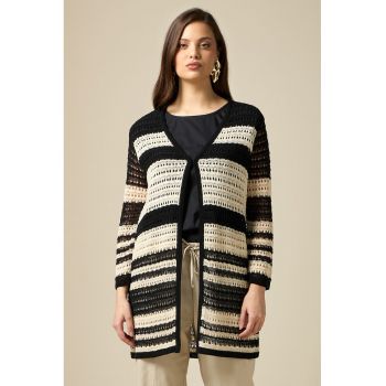 Cardigan cu dungi