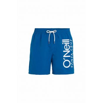 Pantaloni scurti de baie cu imprimeu logo Original Cali 16''