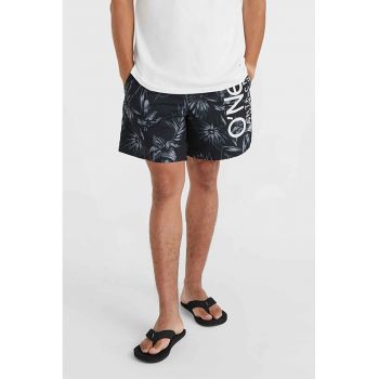 Pantaloni scurti de baie cu talie medie si model Cali Floral 16''