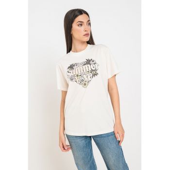 BOSS - Tricou cu imprimeu Vintage Tee