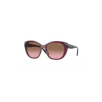 Ochelari de soare cat-eye cu aspect masiv