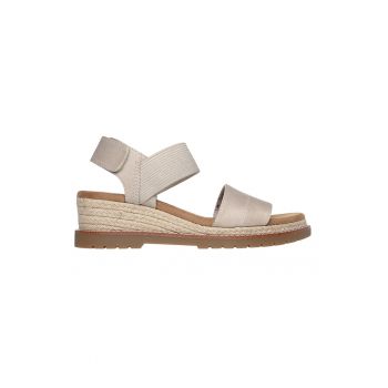 Sandale-espadrile cu velcro