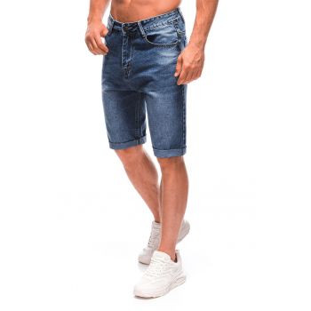 Bermude de denim cu 5 buzunare