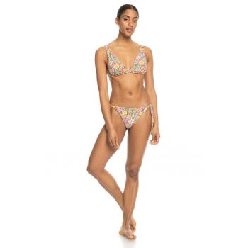 Costum de baie cu doua piese si model floral All About Sol la reducere