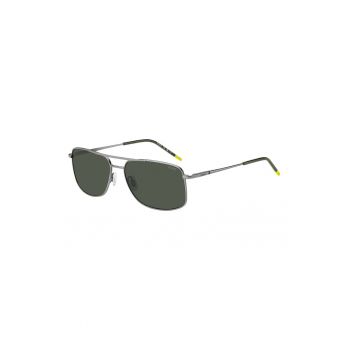 Ochelari de soare aviator cu rama metalica