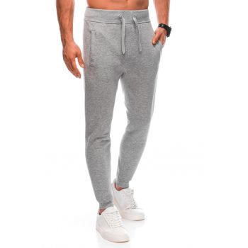 Pantaloni de trening din amestec de bumbac cu buzunare oblice