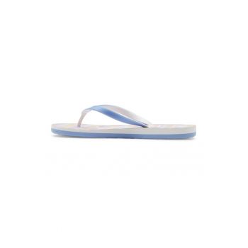 Papuci flip-flop cu imprimeu pe talpa Tahiti VII