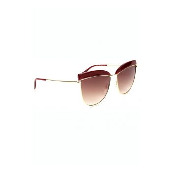 Ochelari de soare cat-eye cu lentile in degrade