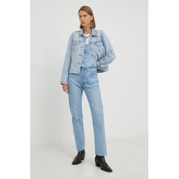 Levi's jeansi 501 Jeans femei , high waist