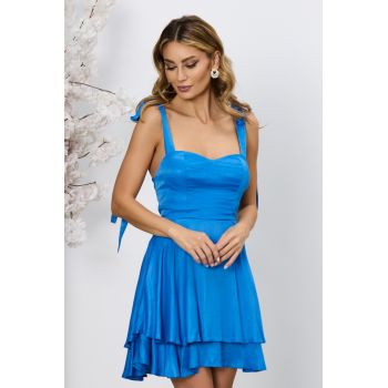 Rochie eleganta Tiffany Albastra