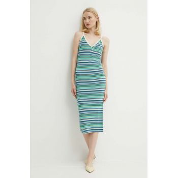 Lacoste rochie midi, mulata