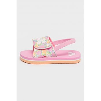 Sandale slingback cu velcro Finn