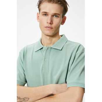 Tricou polo de bumbac