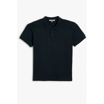 Tricou polo slim fit