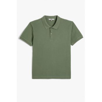 Tricou polo slim fit