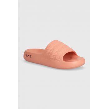 adidas Originals papuci ADILETTE AYOON W femei, culoarea roz, cu platforma, IE5622