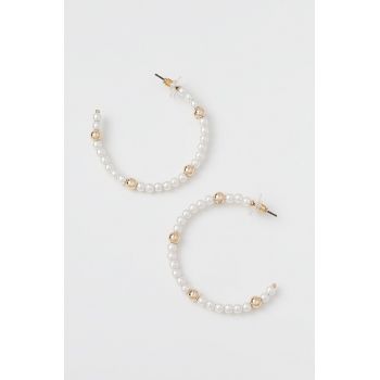 Dkny cercei PE 40MM PEARL HOOP 04G00569