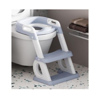 Reductor pliabil pentru toaleta multifunctional Little Mom Blue