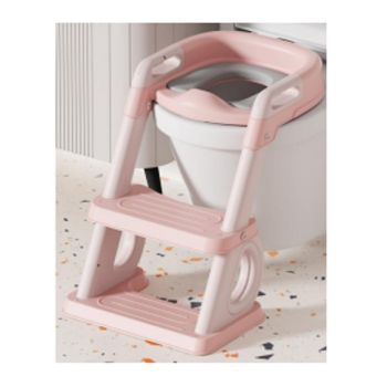 Reductor pliabil pentru toaleta multifunctional Little Mom Pink