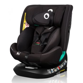 Scaun auto cu isofix Lionelo Bastiaan One i-Size 4 in 1 negru