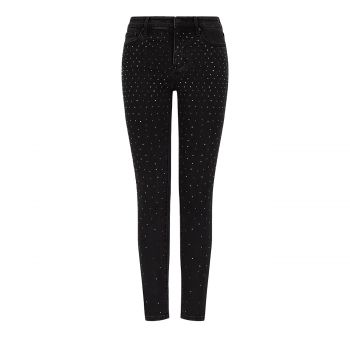 J10 super skinny cropped rhinestone jeans 26