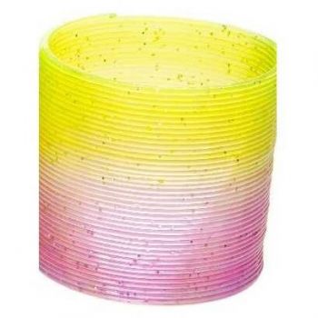 Jucarie Interactiva Arc cu sclipici Pink Yellow