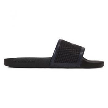 Papuci Calvin Klein Slide Institutional Metallic