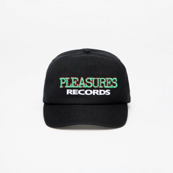 PLEASURES Records Snapback Black