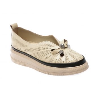 Pantofi casual GRYXX bej, 212632, din piele naturala