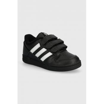 adidas Originals teniși din piele copii culoarea negru