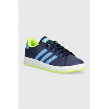 adidas sneakers pentru copii GRAND COURT 2.0 culoarea albastru marin, IH4887